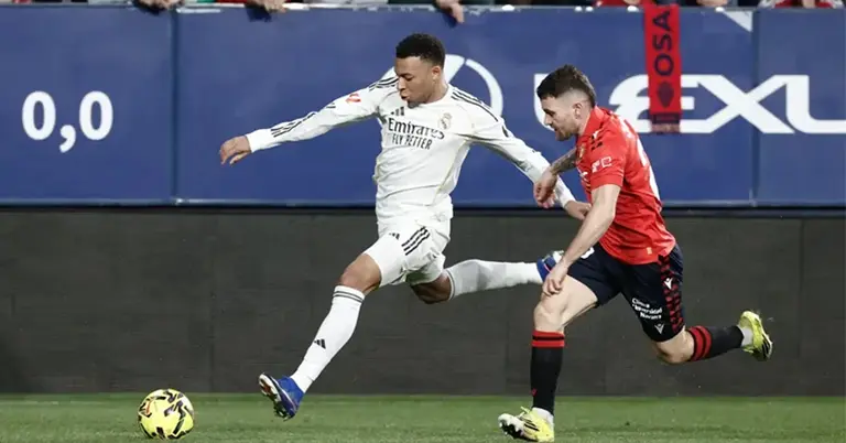 রিয়াল মাদ্রিদ ও ওসাসুনার ম্যাচ